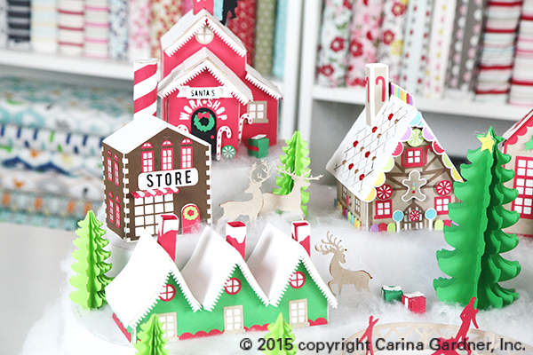 Download Christmas Village Tutorial For Silhouette And Digiplayground SVG Cut Files