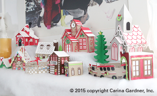 Download Christmas Village Tutorial For Silhouette And Digiplayground PSD Mockup Templates