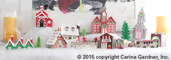 Download Christmas Village Tutorial For Silhouette And Digiplayground Yellowimages Mockups