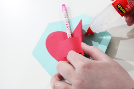 Diy valentine card for him Kids Pencil Valentine Cards