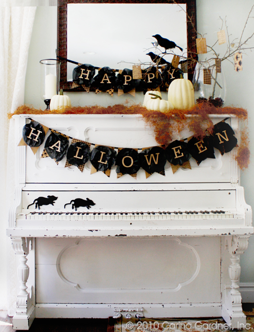 Happy Halloween Banner by Carina Gardner